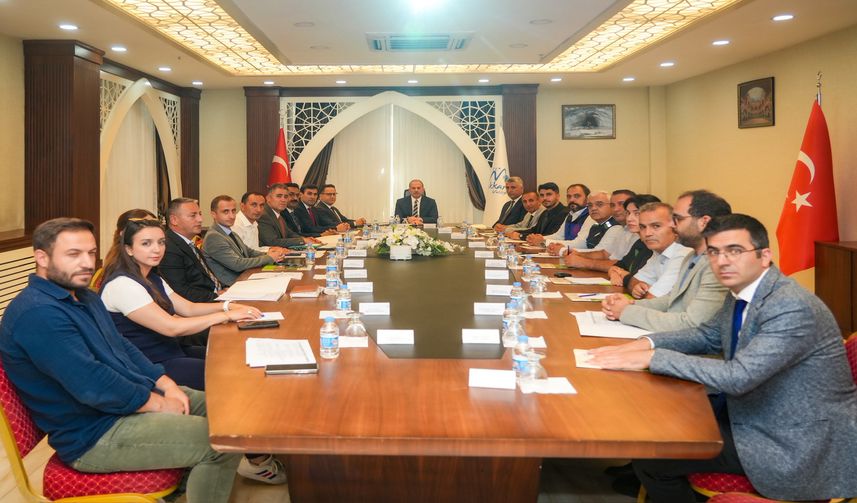 Hakkari'de İl Su Kurulu Toplantısı Vali İbrahim Taşyapan Başkanlığında Yapıldı