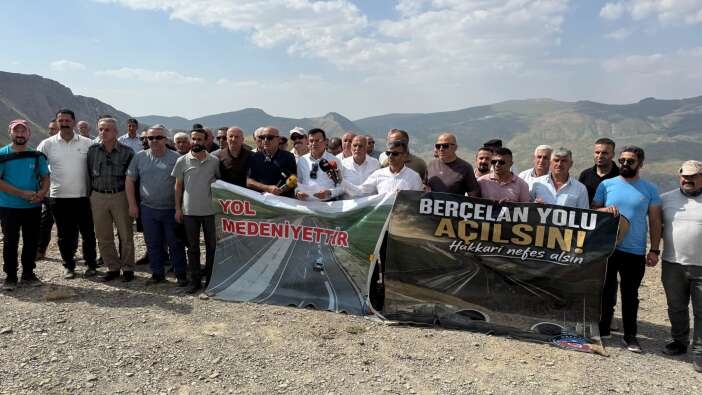 Hakkari'de Berçelan Alternatif Yolu Talebi Yeniden Gündemde