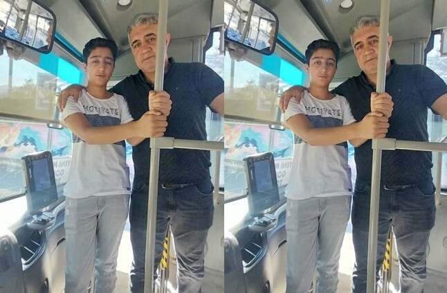 Hakkari’de Toplu Taşımada Örnek Davranış: 3 Yaşındaki Çocuğu İçin de Kart Kullanıyor