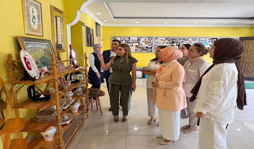 Nesibe Taşyapan Yüksekova'da Kurum ve Hane Ziyaretlerinde Bulundu