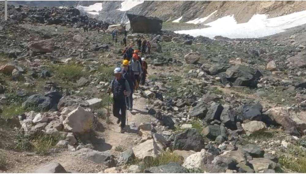 Cilo Buzulları 111 dağcıyı ağırladı: Hakkari’de zorlu buzul eğitimi