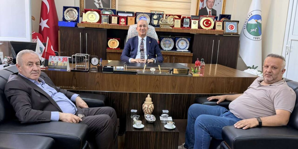 YÜTSO Başkan Adayı Abdurahman Pınar’dan Başkan Büyüksu’ya ziyaret