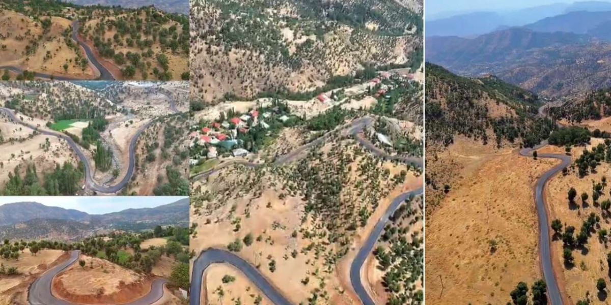 Derecik’te 4 mezranın yolu yenilendi: 18 kilometrelik asfalt çalışması tamamlandı