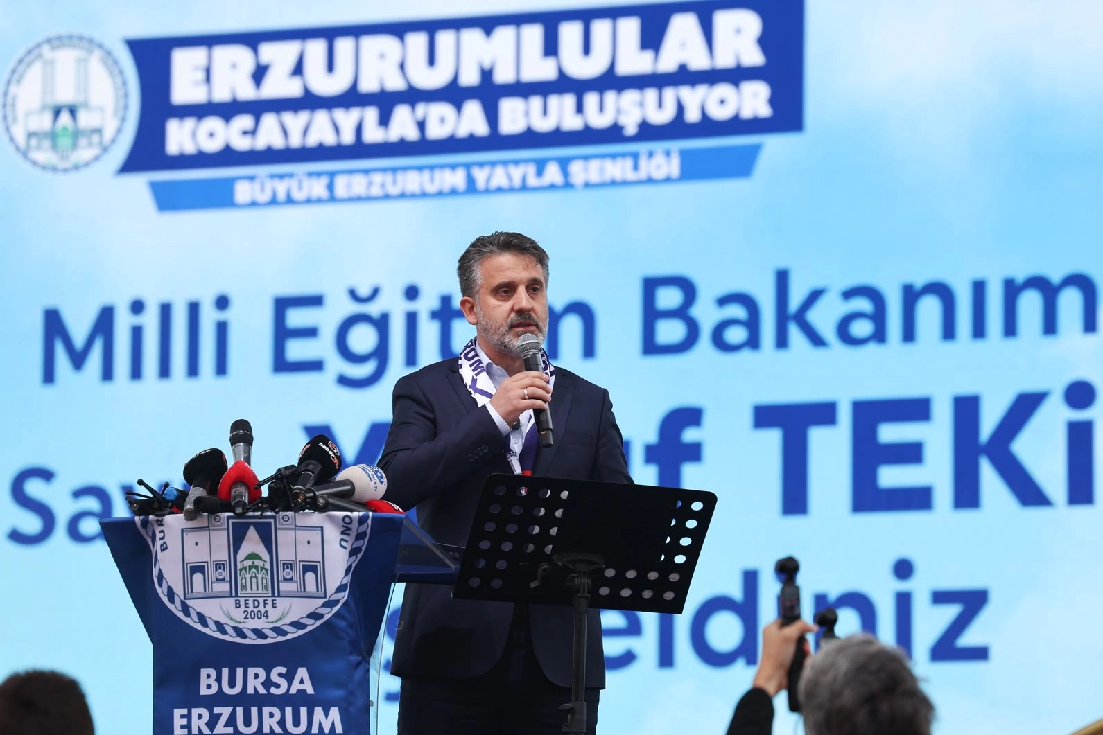 Bursa'da Büyük Erzurum Yayla Şenliği Coşkusu Yaşandı