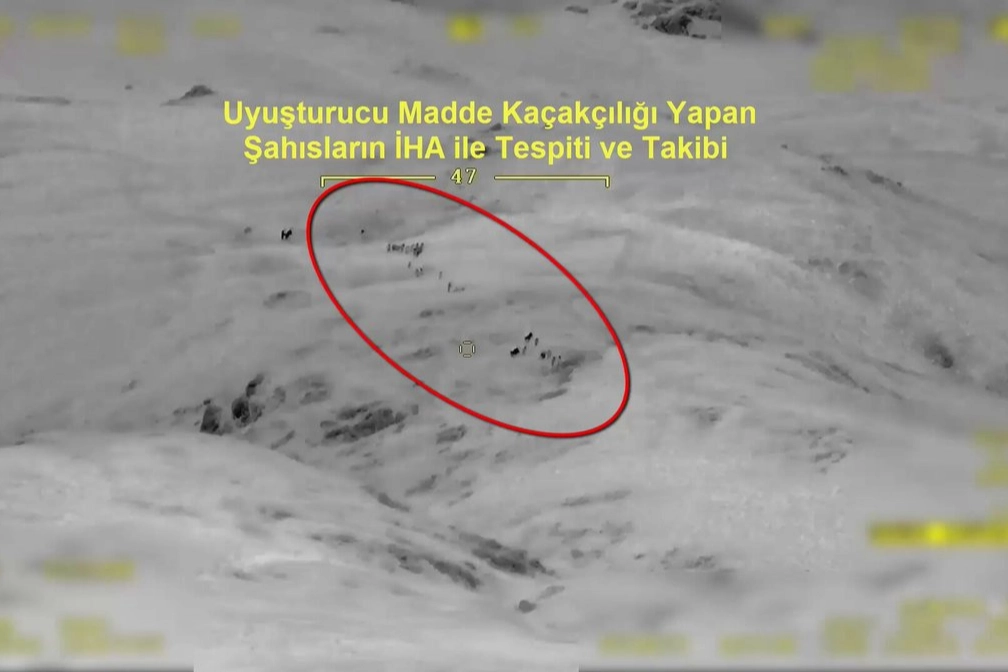 Hakkari’de JİHA destekli dev operasyon: 253 kilogram esrar ele geçirildi