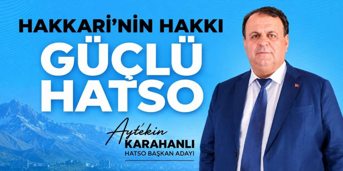 HATSO Başkan Adayı Aytekin Karahanlı’dan “Değişim Zamanı” Mesajı